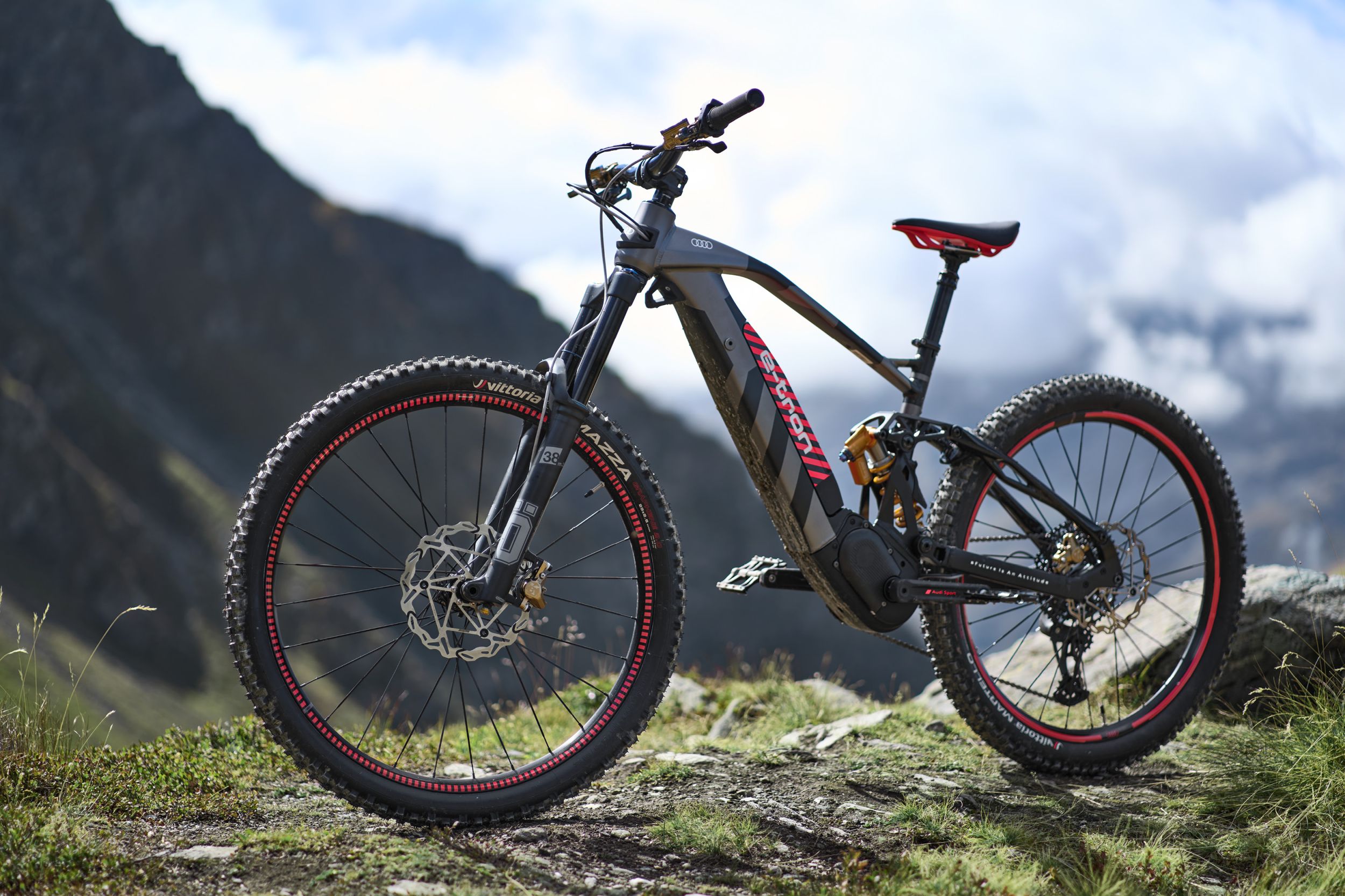 Audi eletric mountain bike