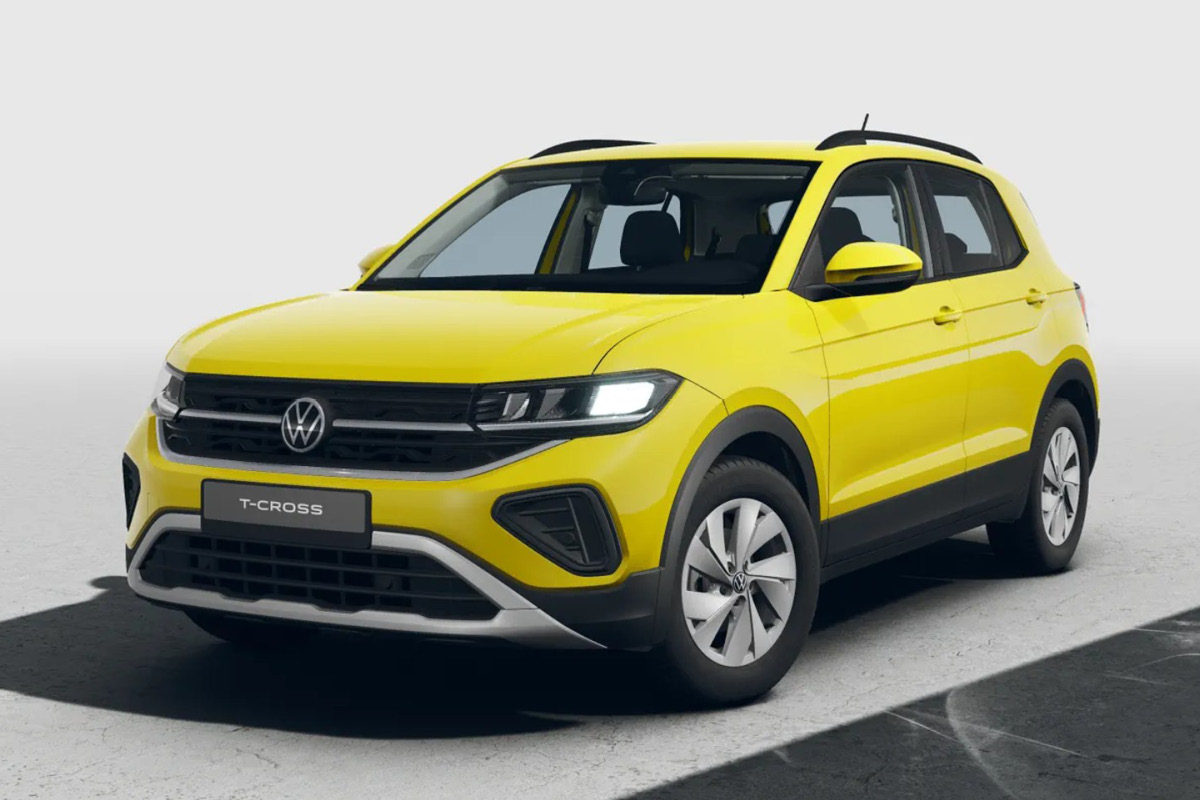 AVP AUTOLAND | VW T-Cross Life in Gelb