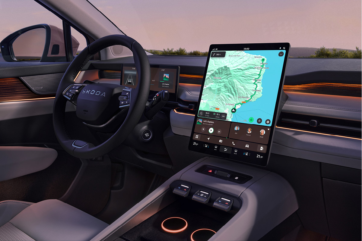 AVP AUTOLAND | Škoda Peaq Interieur