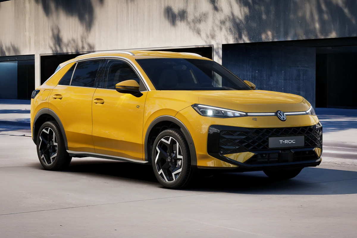 AVP AUTOLAND | VW T-Roc in Gelb
