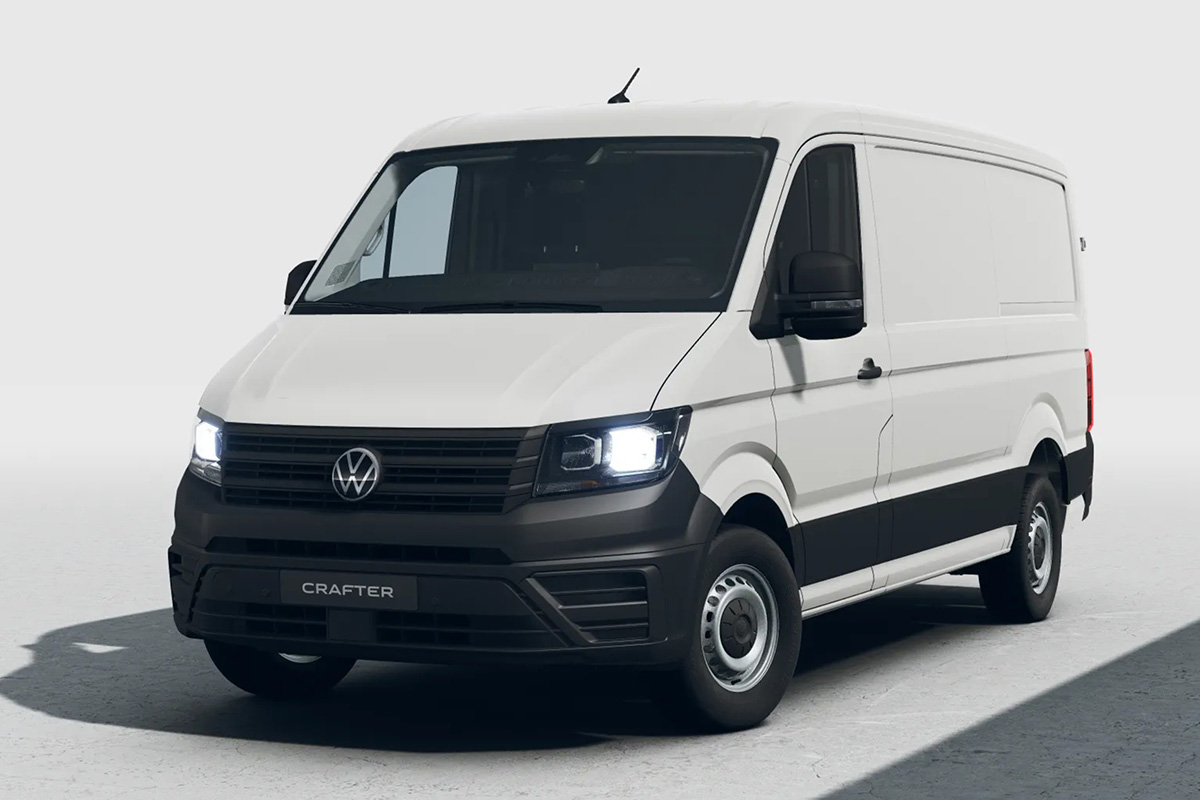 AVP AUTOLAND | VW Crafter in Weiß