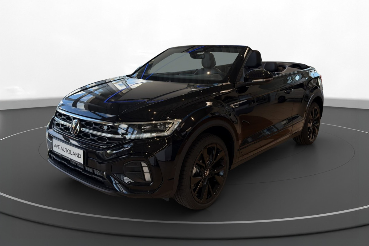 AVP AUTOLAND | VW T-Roc Cabrio in Schwarz