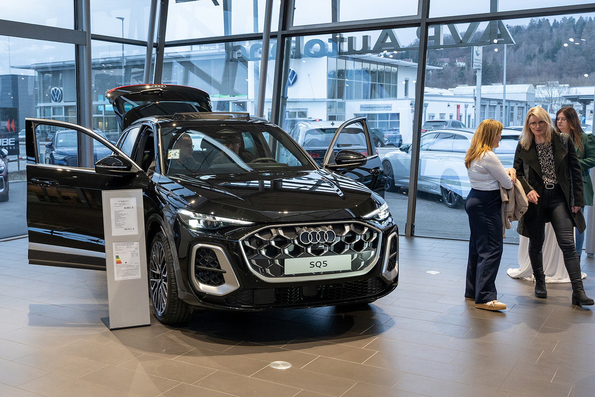Der neue Audi Q5 feiert Markteinführung.